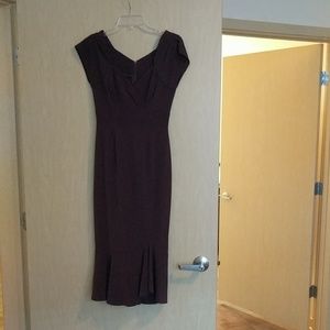 Stop Staring Eggplant Dress Size Small